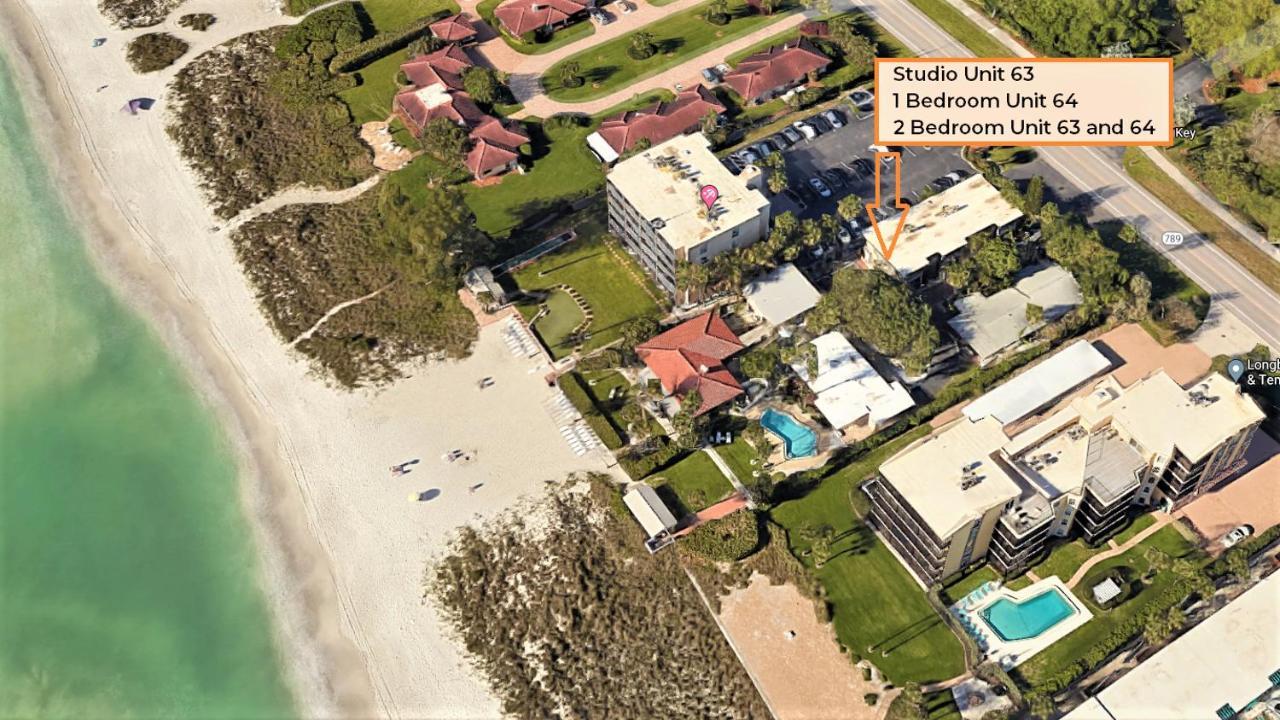 Beach Front Condo Paradise. Ground Floor.Studio. Longboat Key Exteriör bild